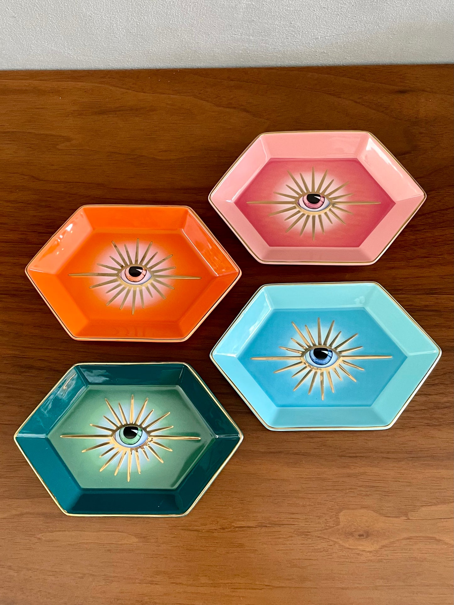 Eye Hexagonal Tray