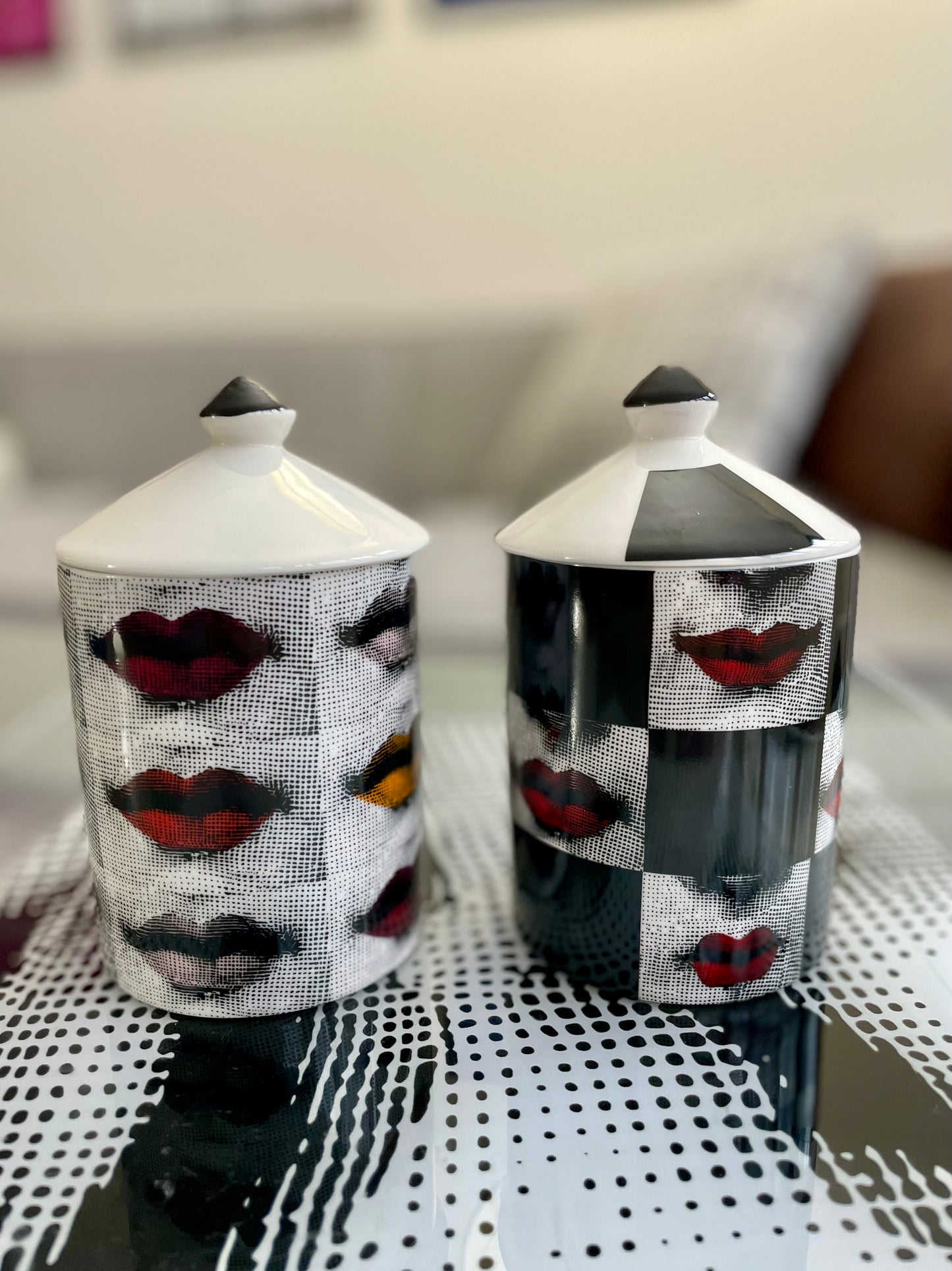 Lips Candle Vessel